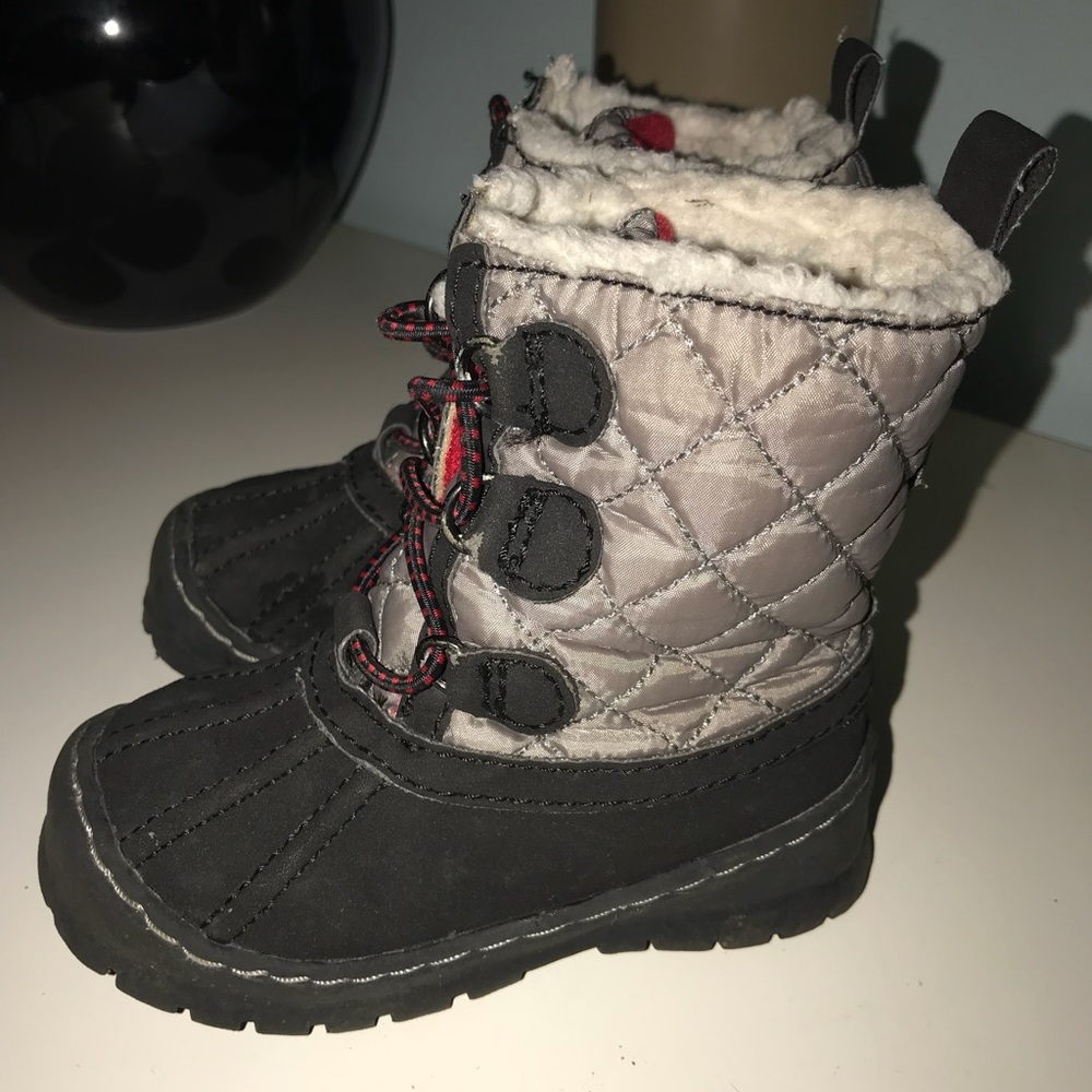 Toddler boy snow boots